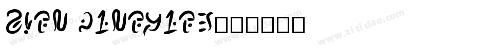 Sign Language字体转换